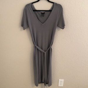 BCBGMaxAzria dress Gray size S short sleeve